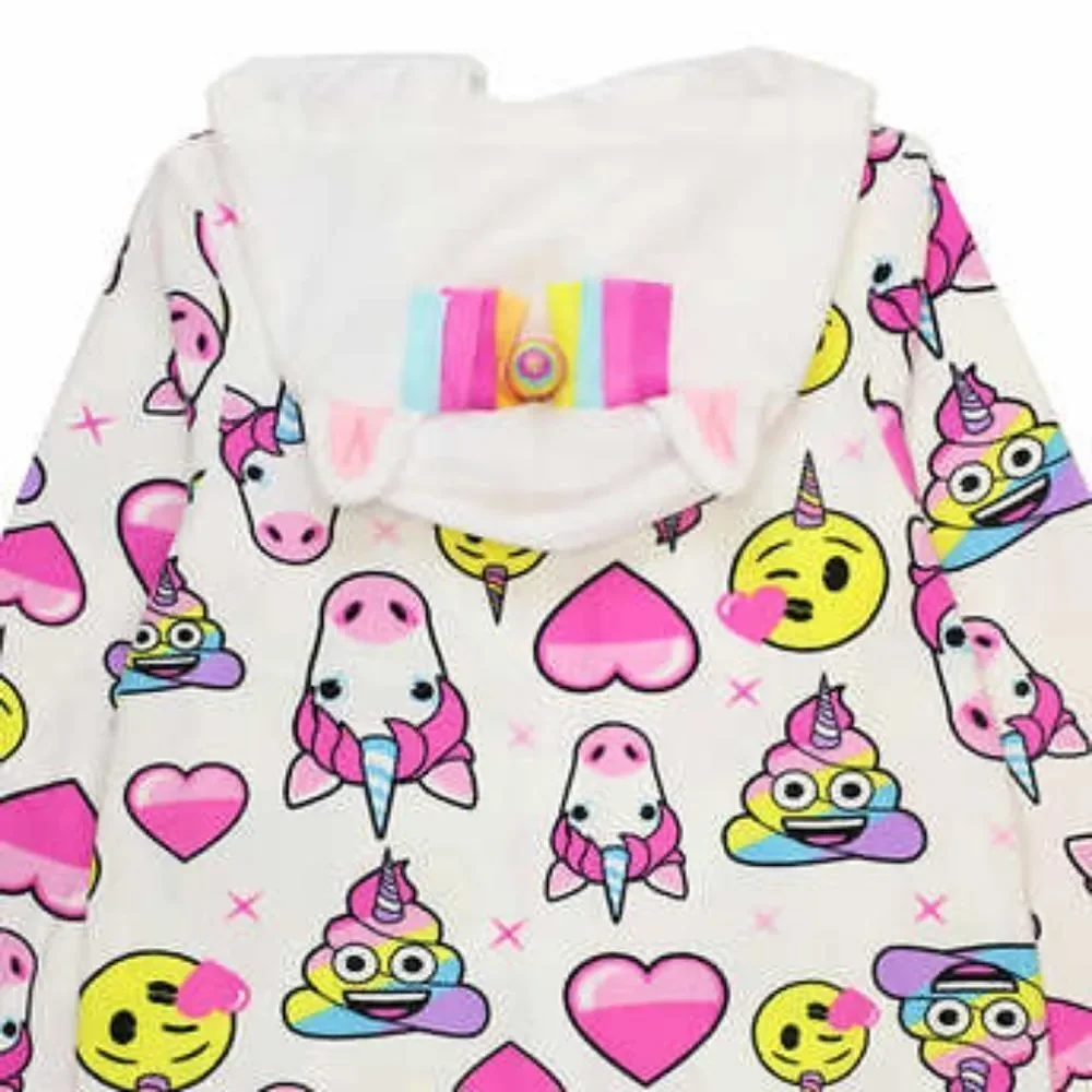 Emoji Kids' Hooded Pajama